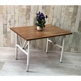 Beyaz Orta Sehpa 70X50 Cm, Oturma Grubu,Koltuk Takimi, Cayseti, Bahce, Balkon,Ofis