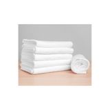 Beyaz Otel Havlusu 210 Gr 6'lı Set El El-yüz-baş Havlusu 50x90 Cm Beyaz