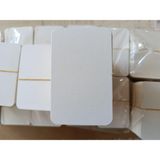 Beyaz Oval Boş Kart 8 x 5 cm, Kelime ve Not Kartı (500) | Kalın Bristol Kağıt, Yuvarlak Köşeli, 95 Parlaklık, Türkiye Üretimi, Çok Amaçlı Kullanım