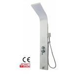 Beyaz Panel Duş Seti Masajlı Yağmurlama Sistemi Beyaz Banyo Duş Armatür Set