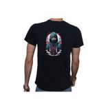 Beyaz Penguen (229) T-shirt%100 Pamuklu Siyah Penye Basic Erkek Tişört-1