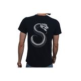 Beyaz Penguen (385) Tattoo T-shirt%100 Pamuklu Siyah Penye Basic Erkek Tişört-1