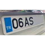 Beyaz Plakalık 2 Adet Beyaz Plaka Çerçevesi. Beyaz Plaka Kabı ... 315974275