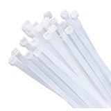 Beyaz Plastik Kablo Bağı Plastik Kelepçe 4,8MMX20CM 100 Adet