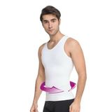 Beyaz Premium Erkek Atlet Korse Bel Göğüs Göbek Jinekomasti Toparlayıcı Sıkılaştırıcı, 2XL, FA6012-198IGP101756