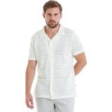 Beyaz Regular Fit Düz Polo Yaka Tişört - 2XL