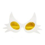Beyaz Renk Bıyık Tasarımlı Kedi Parti Gözlüğü 19X11 Cm