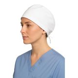 Beyaz Renk Doktor Hemşire Aşçı Cerrahi Bone Hastane Bonesi Bandana Model 189