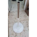 Beyaz Renk Vantilatör Ayağı Takımı Yerden Yükseklik 80 cm Boru Üst Çap 2.5 cm