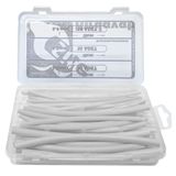 Beyaz Renkli Isı İle Daralan Makaron WOER - 30 Parça 3.2-4.8-6.4mm