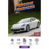 Beyaz Renkli Porsche Panamera 1/24 Diecast Koleksiyon Maket Model Araba CHE ZHİ
