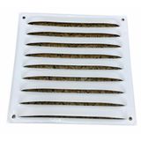 Beyaz Sabit Kanat Metal Menfez 150X150 (Beyaz)