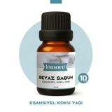 Beyaz Sabun Esansiyel Uçucu Koku Yağı Buhurdanlık Yağı Difüzör Esansı Küre 10Ml