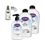 Beyaz Sabun Kokulu Sıvı Sabun 1,5 1,5 300ML ve 50ML Kolonya ile Birlikte