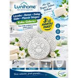 Beyaz Sabun Kokusu 3 Adet Lavabo Banyo Dolap Gider Pisuvar Süzgeci Beyaz Sabunlu Koku Giderici