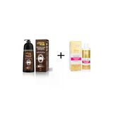 Beyaz Saçlar Için Koyu Kestane Şampuan + Anti-Haır Loss Extra Volume Collagen Bıotın Şampuan 400 Ml