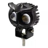 Beyaz Sari Led Baykus Off Road, Motosiklet Sis Fari Calisma Lambasi 12-24V 50W