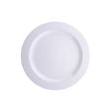 Beyaz Sert Plastik Parti Tabağı 26 Cm 10'Lu | Tek Kullanımlık