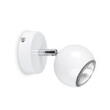 beyaz spot tekli küre duvar aplik gece lambası okuma lambası panasonıc ampullu led aplik hareketli duvar aplik MYL003424