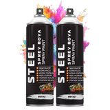 Beyaz Sprey Boya 200 ml 2 Adet Hızlı Kuruyan Profesyonel Ahşap Plastik Demir Metal Cam Porselen Duvar Renkli