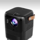 Beyaz T11 Projeksiyon Ev Sineması, Bluetooth, Wifi, Android Tv, 4k, 1080P, Hoparlör - Ahşap