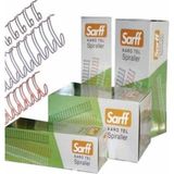 Beyaz Tel Spiral Karo 5-16, 100 Adet Paket, Ideal Kullanım Için Hazır - Seçenek 1 - Ahşap - Siyah