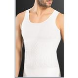 Beyaz Toparlayıcı Vücut Şekillendirici ve Sıkılaştırıcı Göbek Inceltici Erkek Korse, 2XL, BL1022-19804IGP27193653