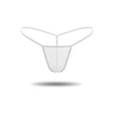 Beyaz Transparan Tül String Tanga Tm0368