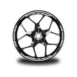 Beyaz Yamaha Fazer Jant Sticker Etiket