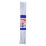 Beyaz Yassı Don Lastiği – Bel, Don ve Etek İçin Geniş Lastik, 10 Metre (1 cm Kalınlık)
