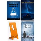 Beyaz Yayınları Davet Formülü - Yavuz Bağcı + Kuzey Işıklarının Şarkısı + Telefon Tutucu + Bir Kar Tanesi