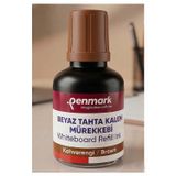 Beyaz Yazı Tahta Kalemi Mürekkebi 30 Ml 1 Adet Penmark Tahta Kalemi Mürekkepi Kolay Silinebilir Doldurulabilir Canlı Renk