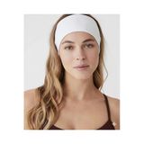 Beyaz- Yoga Saç Bandı Bandana (Aloyazılı) Saç Bantı - Bandana 1 Adet