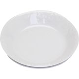 Beyaz Yuvarlak Formlu Porselen Salata Kasesi - Standart