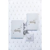 BeyazBirKutu Your Story Baby Journal Kutulu Set Anne ve Bebek Günlüğü Taş Rengi Anı Defteri