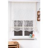 Beyazıt Tekstil Çift Mekanizmalı Tül Stor Perde Ekru 150 x 200 byzt645