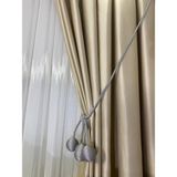 Beyazıt Tekstil Fon Perde Bağlama Aksesuarı Top Braçol - Açık Gri