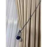 Beyazıt Tekstil Fon Perde Bağlama Aksesuarı Top Braçol - Gri - Lacivert