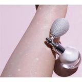 Beyaz&silver Glitter Toz Sprey, Yüz ve Vücut Simi Işıltılı