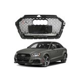 beyaztuning Audi A3 Ön Panjur Izgara Rs3 Model Siyah 2016-2021 Arası