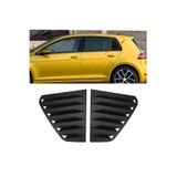 beyaztuning Volkswagen Golf 7 - 7.5 Kelebek Cam Kaplama Vizörü Parlak Siyah