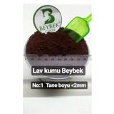 Beybek Gübre Lav Taşı Kırığı < 2 mm (No:1) 2 Litre – Volkanik Cüruf Doğal Drenaj Taşı –