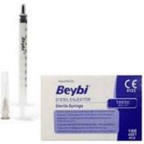 Beybi 1 cc Iğneli Insülin Enjektörü - 100LÜ