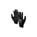 Beybi 7 Beden Paket Poliüretan Kaplı Pu Touch Siyah Montaj Eldiven İş Eldiveni En388 3121X (12 Li Paket) - Yok