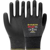 Beybi B-FLEX110 Likralı Nitril Eldiven 12 Çift - Gri - Siyah - 8