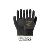 Beybi B-flex110 Likralı Nitril Işçi Eldiveni 9 Numara 3 Çift