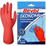 Beybi Bulaşık Eldiveni 9-9,5 Large - Kırmızı