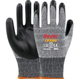 Beybi CF510C Köpük Nitril Kaplı Kesilmeye Dirençli Eldiven 12 Çift - Siyah