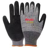 Beybi CL300 Lateks Kaplı Kesilmeye Dirençli Eldiven - NO: 9 - Kutu (24 Çift)