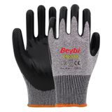 Beybi CN300 Nitril Kaplı Kesilmeye Dirençli Eldiven NO: 9 - Çift
